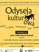 Baner promujący wydarzenie. Nazwa wydarzenia i data.