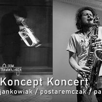 Baner promujący wydarzenie. Nazwa wydarzenia i zdjęcie artystów.