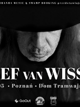 Baner promujący wydarzenie. Nazwa wydarzenia i zdjęcie artysty.