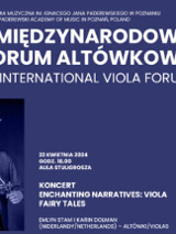 Baner promujący wydarzenie. Nazwa wydarzenia, data i zdjęcie Artystów.