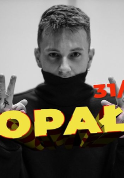 Baner promujący wydarzenie. Nazwa wydarzenia i zdjęcie artysty.