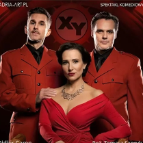 Baner promujący wydarzenie. Nazwa wydarzenia i zdjęcie artystów.