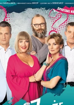 Baner promujący wydarzenie. Nazwa wydarzenia i zdjęcie artystów.