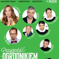 Baner promujący wydarzenie. Nazwa wydarzenia i zdjęcie artystów.