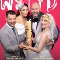 Baner promujący wydarzenie. Nazwa wydarzenia i zdjęcie artystów.