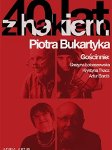 Baner promujący wydarzenie. Nazwa wydarzenia i zdjęcie artysty.