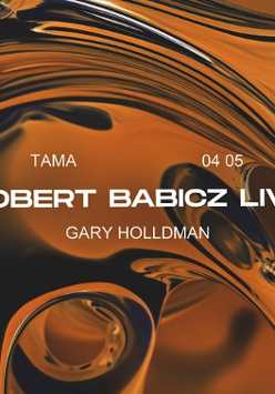 Baner promujący wydarzenie. Nazwa wydarzenia i zdjęcie artysty.