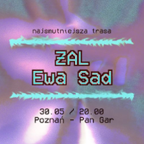 Baner promujący wydarzenie. Nazwa wydarzenia i data.