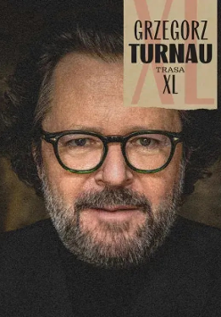 Baner promujący wydarzenie. Nazwa wydarzenia i zdjęcie artysty.