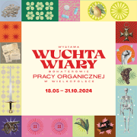 Baner promujący wydarzenie. Nazwa wydarzenia i data.