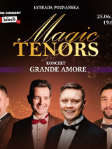 Baner promujący wydarzenie. Nazwa wydarzenia i zdjęcie artystów.