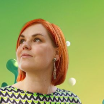 Baner promujący wydarzenie. Nazwa wydarzenia i zdjęcie artystki.