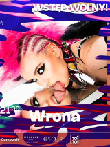 Baner promujący wydarzenie. Nazwa wydarzenia i zdjęcie artysty.