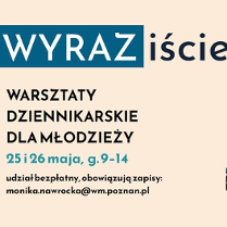Baner promujący wydarzenie. Nazwa wydarzenia i data.