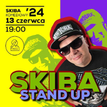 Baner promujący wydarzenie. Nazwa wydarzenia i zdjęcie artysty.