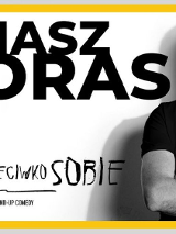 Baner promujący wydarzenie. Nazwa wydarzenia i zdjęcie artysty.