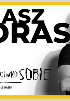 Baner promujący wydarzenie. Nazwa wydarzenia i zdjęcie artysty.