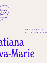 Baner promujący wydarzenie. Nazwa wydarzenia i zdjęcie artystki.