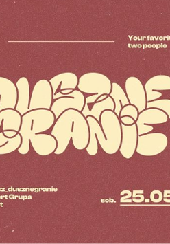 Baner promujący wydarzenie. Nazwa wydarzenia, data i zdjęcie Artysty.