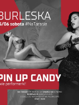 Baner promujący wydarzenie. Nazwa wydarzenia, data i zdjęcie Artystki.