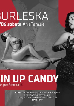 Baner promujący wydarzenie. Nazwa wydarzenia, data i zdjęcie Artystki.