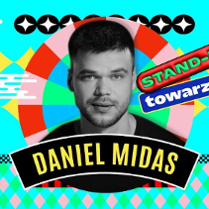 Baner promujący wydarzenie. Nazwa wydarzenia i zdjęcie artysty.