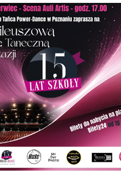 Baner promujący wydarzenie. Nazwa wydarzenia i data.