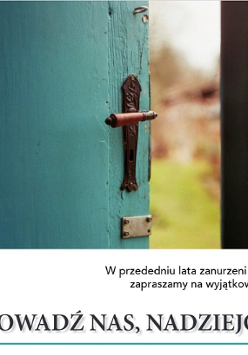 Baner promujący wydarzenie. Nazwa wydarzenia i data.