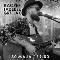 Baner promujący wydarzenie. Nazwa wydarzenia, data i zdjęcie Artysty.