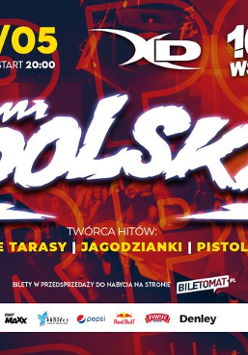 Baner promujący wydarzenie. Nazwa wydarzenia, data i zdjęcie Artysty.