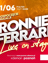 Baner promujący wydarzenie. Nazwa wydarzenia, data i zdjęcie Artysty.