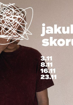 Baner promujący wydarzenie. Nazwa wydarzenia, data i zdjęcie Artysty.