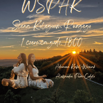 Baner promujący wydarzenie. Nazwa wydarzenia, data i zdjęcie Artystek.