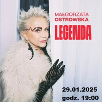 Baner promujący wydarzenie. Nazwa wydarzenia, data i zdjęcie Artystki.