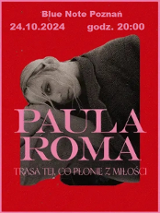 Baner promujący wydarzenie. Nazwa wydarzenia, data i zdjęcie Artystki.