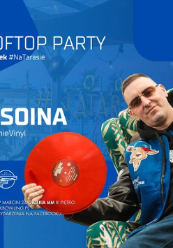 Baner promujący wydarzenie. Nazwa wydarzenia, data i zdjęcie Artysty.