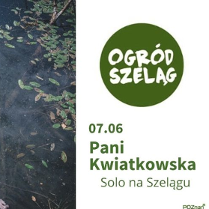 Baner promujący wydarzenie. Nazwa wydarzenia, data i zdjęcie Artystki.