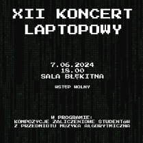 Baner promujący wydarzenie. Nazwa wydarzenia i data.