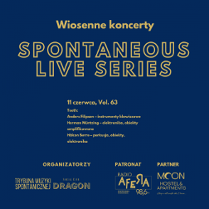 Baner promujący wydarzenie. Nazwa wydarzenia i data.