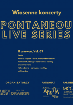 Baner promujący wydarzenie. Nazwa wydarzenia i data.