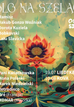 Baner promujący wydarzenie. Nazwa wydarzenia i data.