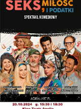 Baner promujący wydarzenie. Nazwa wydarzenia, data i zdjęcie Artystów.