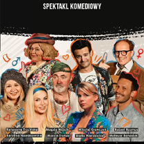 Baner promujący wydarzenie. Nazwa wydarzenia, data i zdjęcie Artystów.