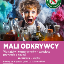 Baner promujący wydarzenie. Nazwa wydarzenia i data.