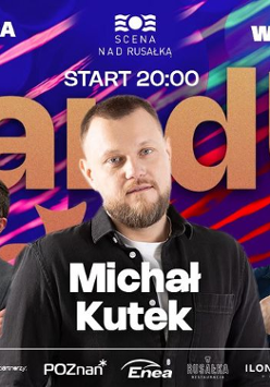 Baner promujący wydarzenie. Nazwa wydarzenia, data i zdjęcie Artystów.