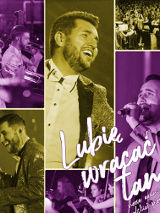 Baner promujący wydarzenie. Nazwa wydarzenia i zdjęcie artystów.