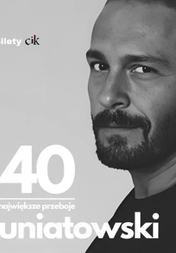 Baner promujący wydarzenie. Nazwa wydarzenia, data i zdjęcie Artysty.