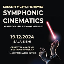 Baner promujący wydarzenie. Nazwa wydarzenia i data.