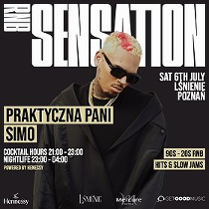 Baner promujący wydarzenie. Nazwa wydarzenia i zdjęcie artystów.