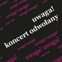 Baner promujący wydarzenie. Nazwa wydarzenia i zdjęcie Artystów.